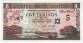 Ulster Bank Ltd 5 Pounds, 25.11.2006